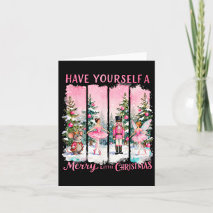 Carte Nutcracker Amis Boule à Neige Nk Coquette Noeud Ch