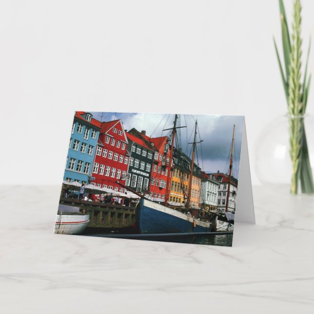 Carte Nyhavn Copenhagen Photo Colette (Devant)