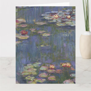 Carte Nymphéas par Claude Monet