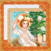 O Come, O Come, Emmanuel (Détail) Carré Avent