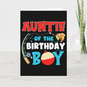 Carte O Fish Ally One Tenue Anniversaire Tante De L'Enfa