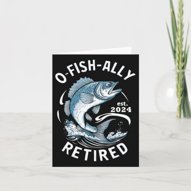 Carte O-fish-ally Retraite 2024 B Pêche (Devant)