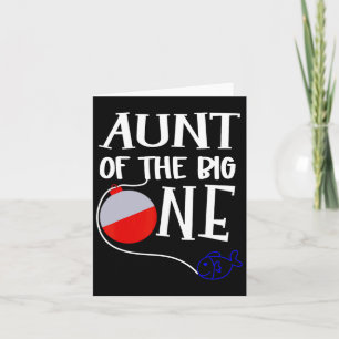 Carte O-fish-ally Une Tante Du Gros Enfant D'Un Annivers