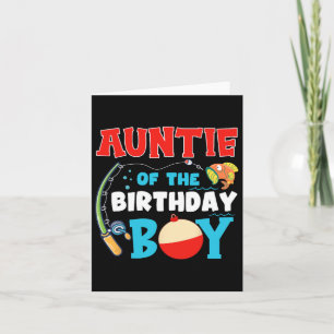 Carte O Poisson Ally Un Anniversaire Tante D'Ameublement