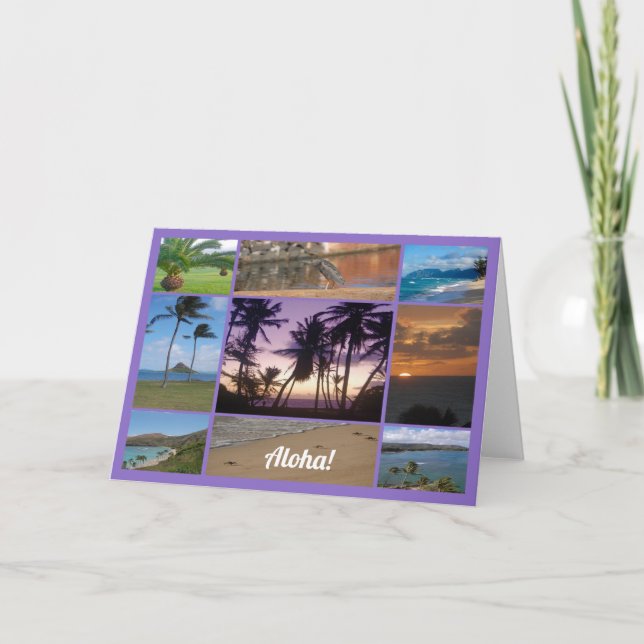 Carte Oahu, Hawaii (Devant)