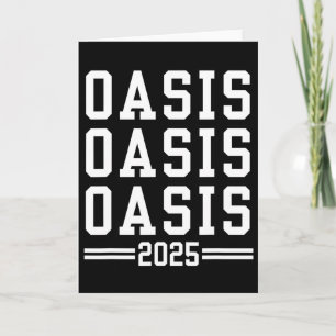 Carte Oasis 2025 Vacances Ca Vintage Retro Souvenirs Rou