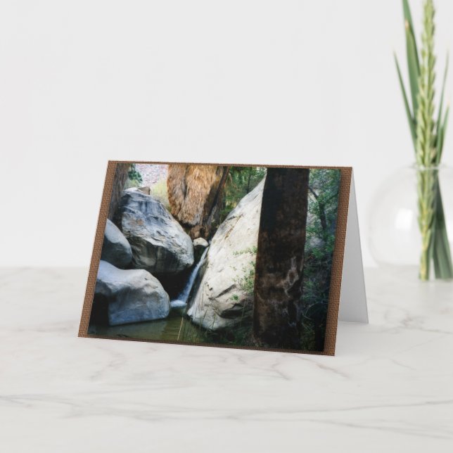 Carte Oasis de désert (Devant)