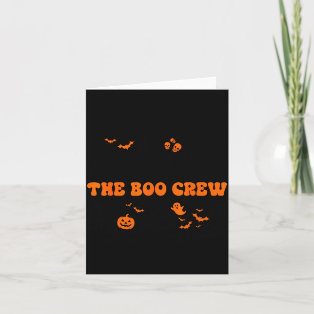 Carte Ob-gyn The Boo Crew Halloween Soky Doctor Nurse Sq (Devant)