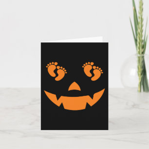 Carte OB Infirmière Livraison Travail Halloween
