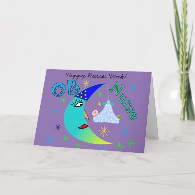 Carte OB Nurse Happy Nurse Week (Devant)