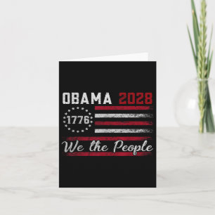 Carte Obama 2028 Chemise Obama pour le président