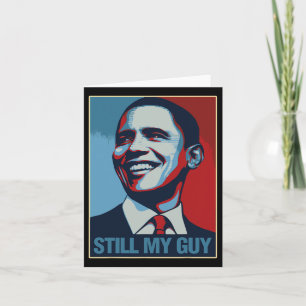 Carte Obama Chemise Toujours Mon Guy Barack Obama Don