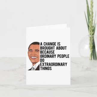 Carte Obama cite Barack Obama Politique