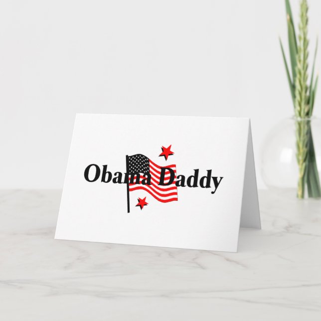 Carte Obama Daddy (Devant)