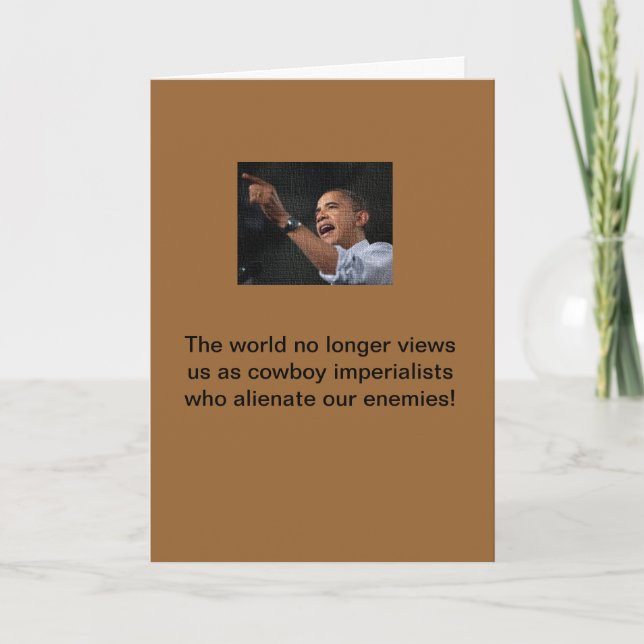 Carte Obama l'impérialiste (Devant)