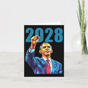 Carte Obama Pour Le Président 2028 Obama 48ème Président