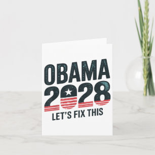 Carte Obama Pour Les Élections De Rassemblement Politiqu