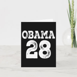 Carte Obama pour président 2028 Jersey 28 Premium