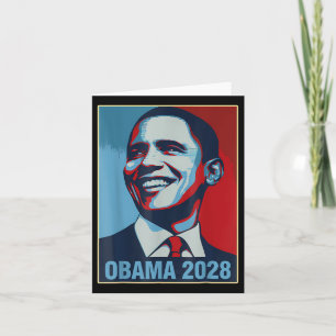 Carte Obama Président Vintage 2028 Obama _18