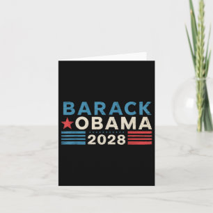 Carte Obama Président Vintage 2028 Obama _36