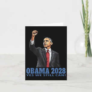 Carte Obama Président Vintage 2028 Obama _6