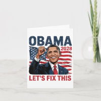 Obama Vintage rétro patriotique 2028