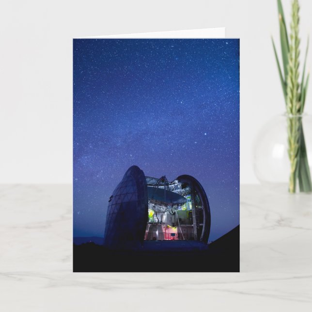 Carte Observatoire Cal Tech Submillimètre | Hawaï (Devant)