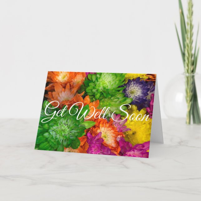 Carte Obtenez des souhaits Rainbow (Devant)
