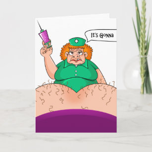 Cartes De Vœux Humour D Infirmiere Zazzle Fr