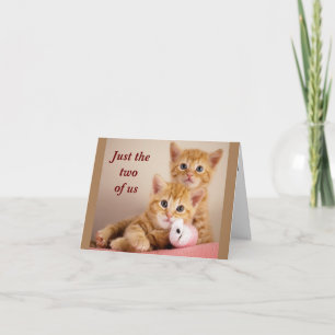 CARTE *OBTENEZ LE MISTLETOE HUNG* NOUS POUVONS RUB NOSES