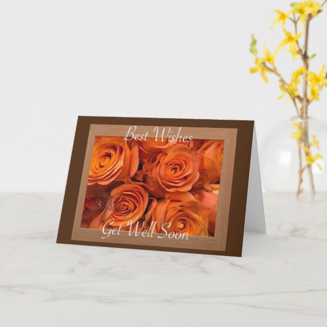 Carte Obtenir de bonnes fleurs orange (Fleur jaune)