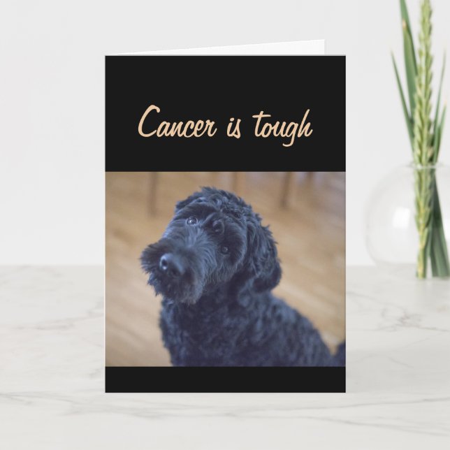 Carte Obtenir le cancer difficile Choisissez Hope mignon (Devant)