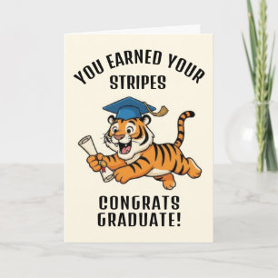 Carte Obtention du diplôme de Tiger
