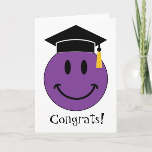 Carte Obtention du diplôme pourpre de visage