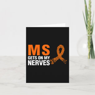 Carte Obtient Sur Mes Nerves Une Sclérose Multiples
