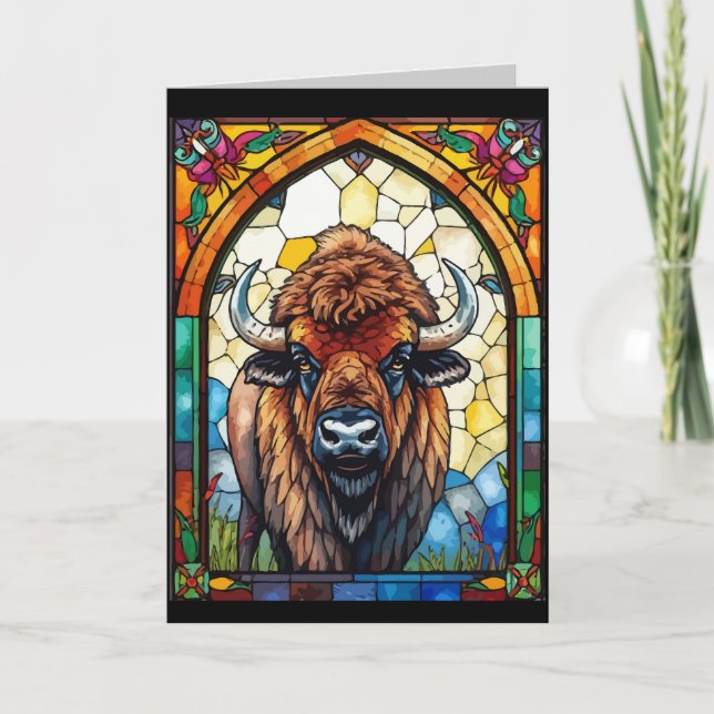 Carte Occasion personnalisable vierge Greetin Buffalo, B (Devant)
