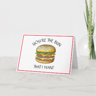 Carte Occasion romantique Jeu de mots drôle sur la nou