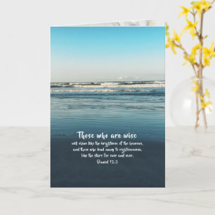 Carte Ocean Beach Pastor Appréciation Leadership