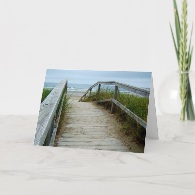 Carte Ocean Beach Walkway (Devant)