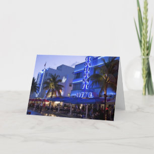 Carte Ocean Drive, South Beach, Miami Beach, 2