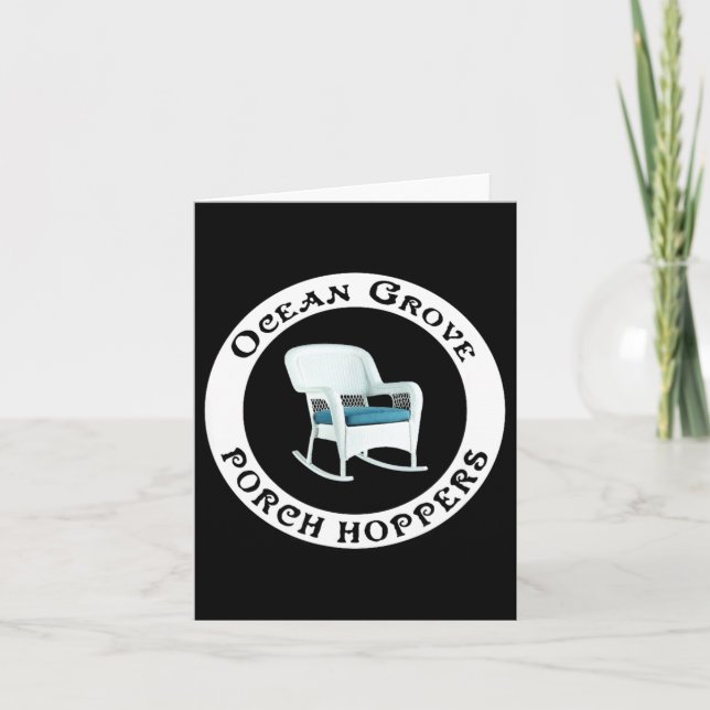 Carte Ocean Grove Nj Rch Hopper Summer Beach Gift Men Wo (Devant)