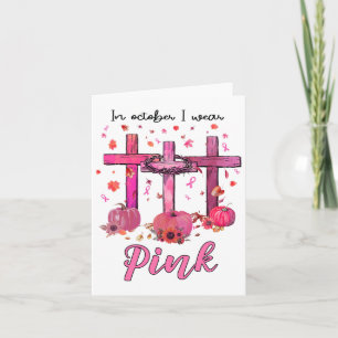 Carte Octobre Nous Portons Pink Christian Le Cancer Du S