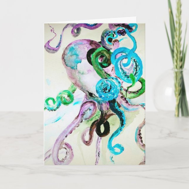 Carte Octocolor Friendship Greeting Card (Devant)