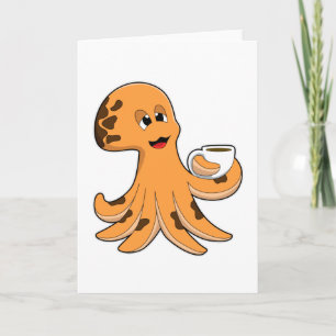 Carte Octopus avec la coupe du café