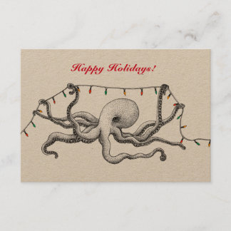 Carte Octopus Joyeuse