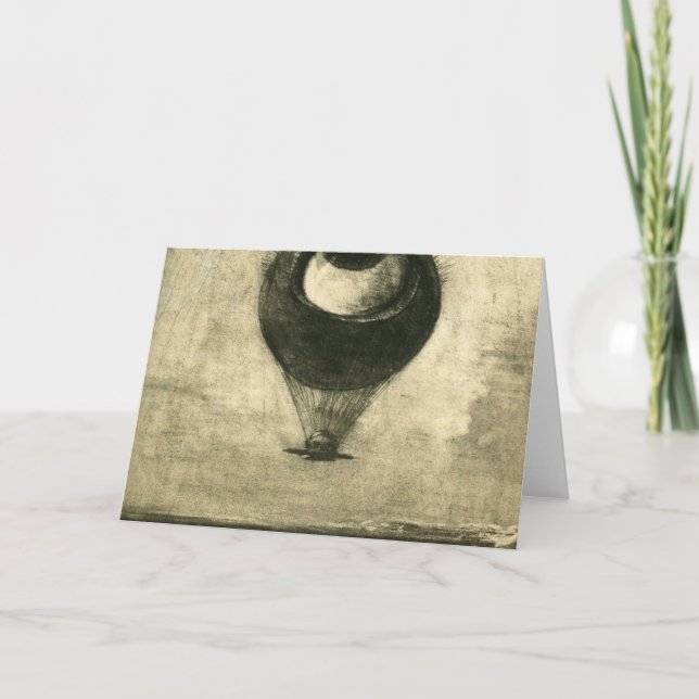 Carte Odilon Redon Edgar Allan Poe (Devant)