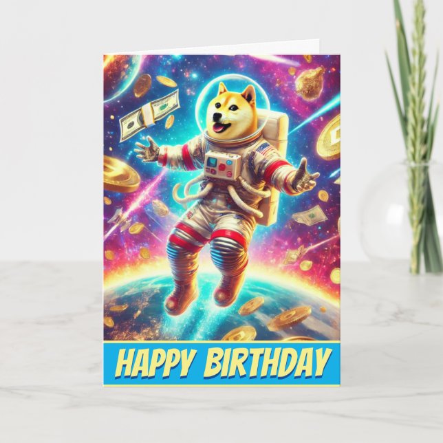 Carte Odyssée de Crypto : Aventure galactique de Doge (Devant)