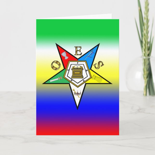 CARTE OES GREETING CARDS (Devant)