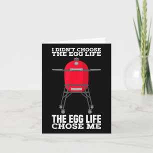 Carte Oeuf Life Choisissez-Moi Kamado Smoker Grill Bbq