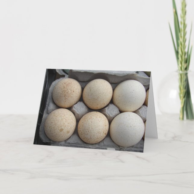 Carte Oeufs de Turquie (Devant)